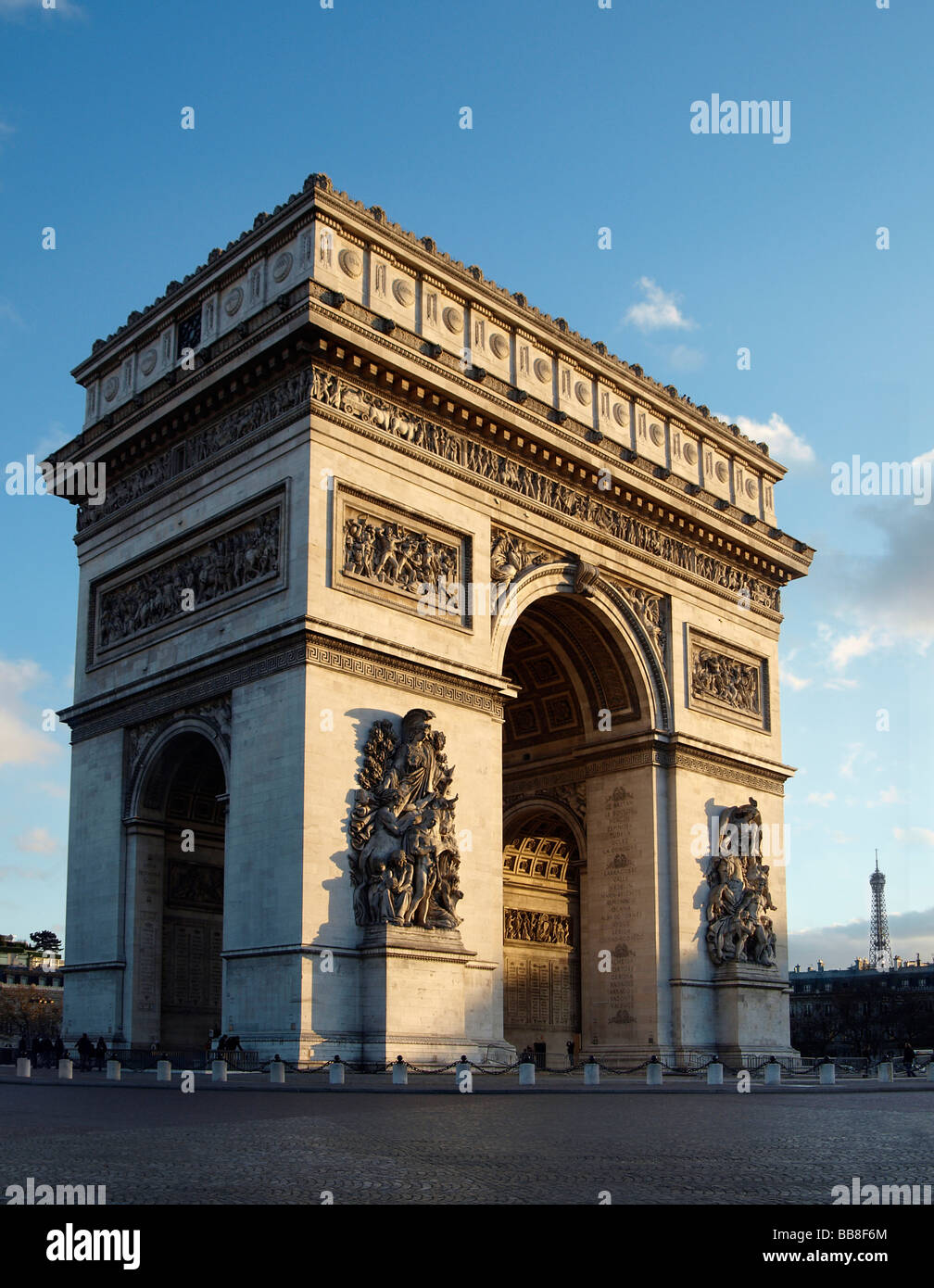 Arc de Triomphe, Arc de Triomphe, Paris, France, Europe Banque D'Images