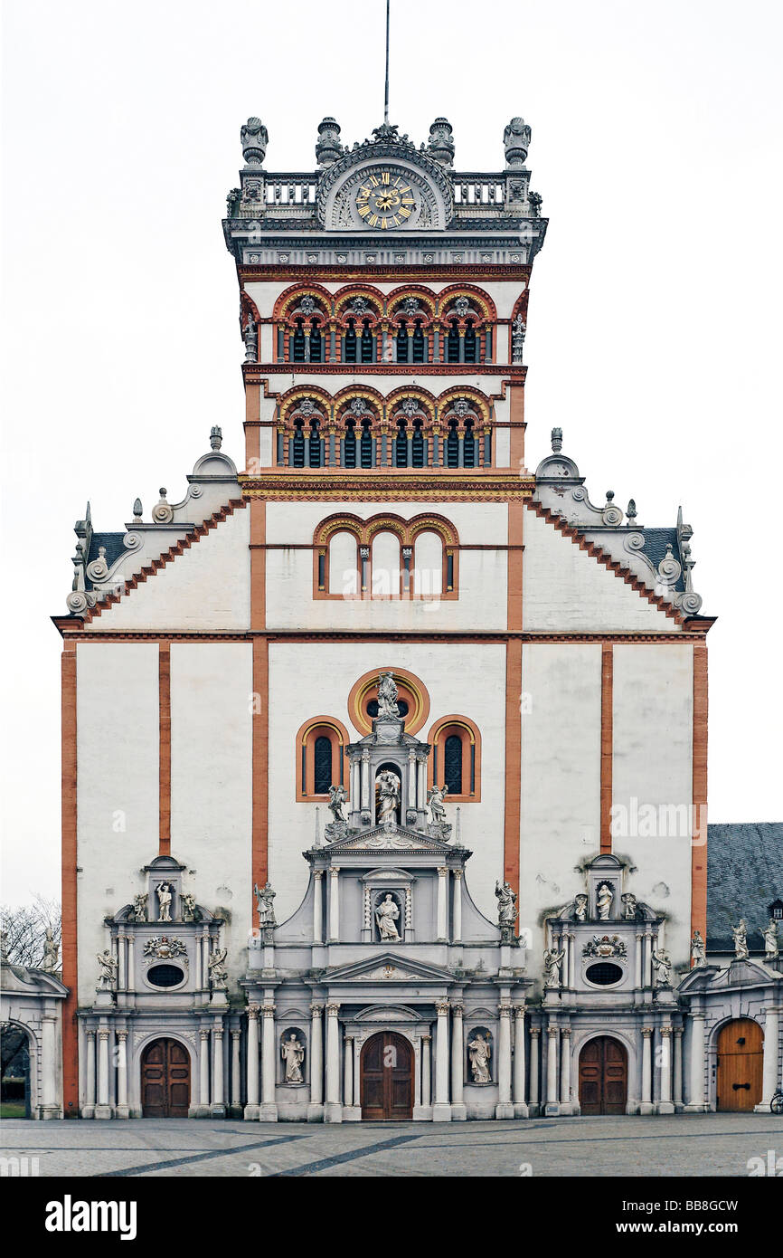 Basilique St Matthias, Abbaye Bénédictine, Trèves, Rhénanie-Palatinat, Allemagne, Europe Banque D'Images