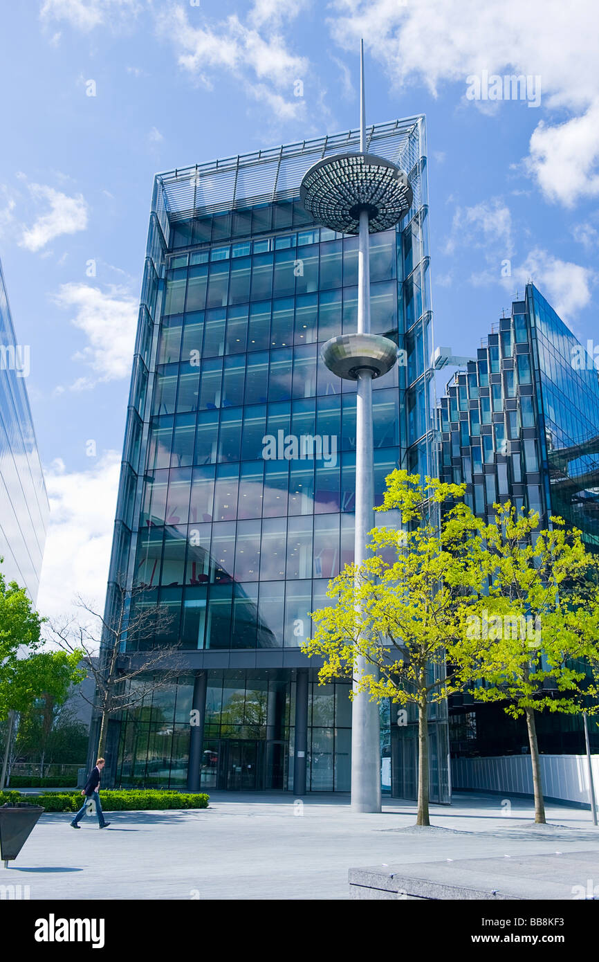 More London Riverside , landmark architecture contemporaine moderne de bureaux en verre conçu par Foster & Partners Banque D'Images