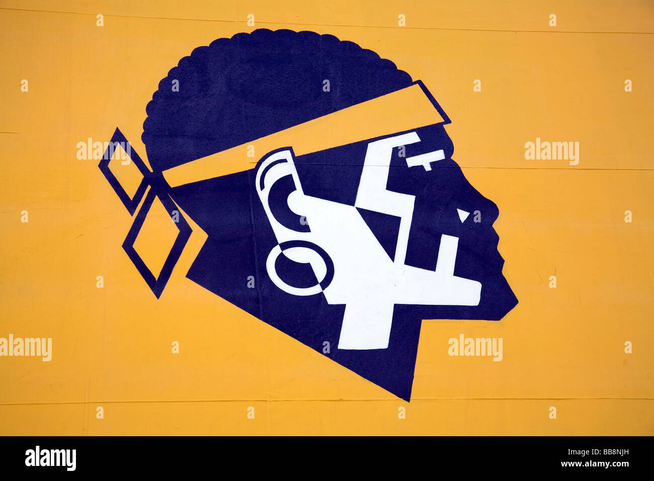 La Tete De Maure Symbole De La Corse Photo Stock Alamy La Tete De Maure Symbole De La Corse Photo Stock Alamy