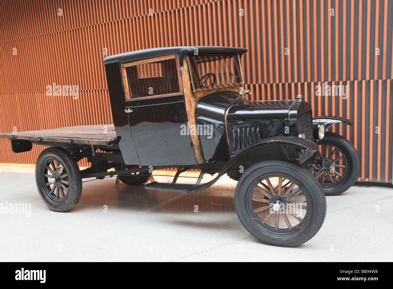 Ford Modèle T noir Camionnette de circa 1920 Banque D'Images