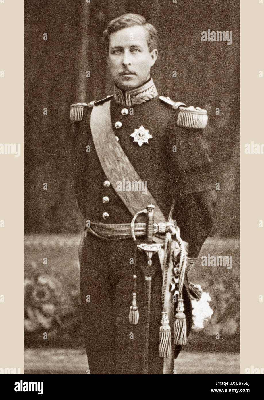 Albert I, 1875 à 1934. Troisième Roi des Belges. Né Albert Léopold Clément Marie Meinrad. Banque D'Images
