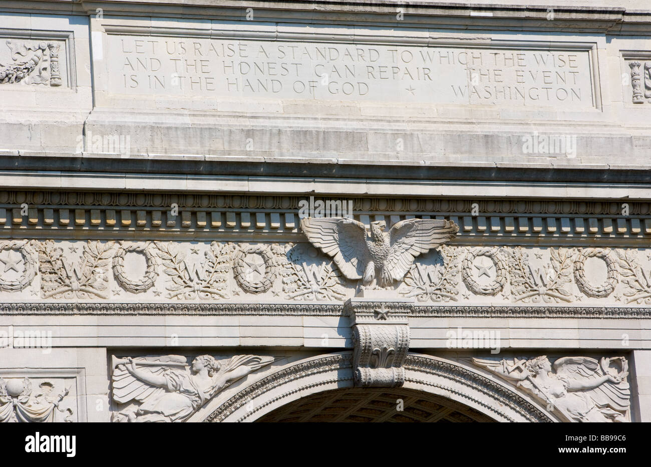 La Citation Sur Le Washington Square Arch Washington Square Park Greenwich Village Manhattan New York New York City Usa Photo Stock Alamy La Citation Sur Le Washington Square Arch Washington Square Park Greenwich Village Manhattan New York New York City Usa Photo Stock Alamy