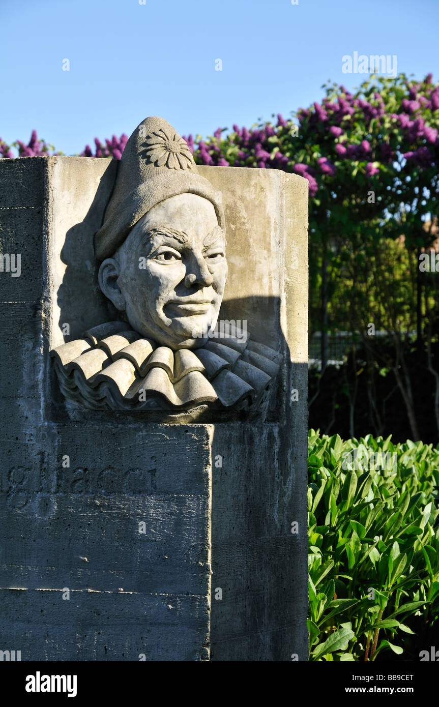 Pagliacci l'opéra à pied le jardin italien Hastings Park Vancouver British Columbia Canada Banque D'Images