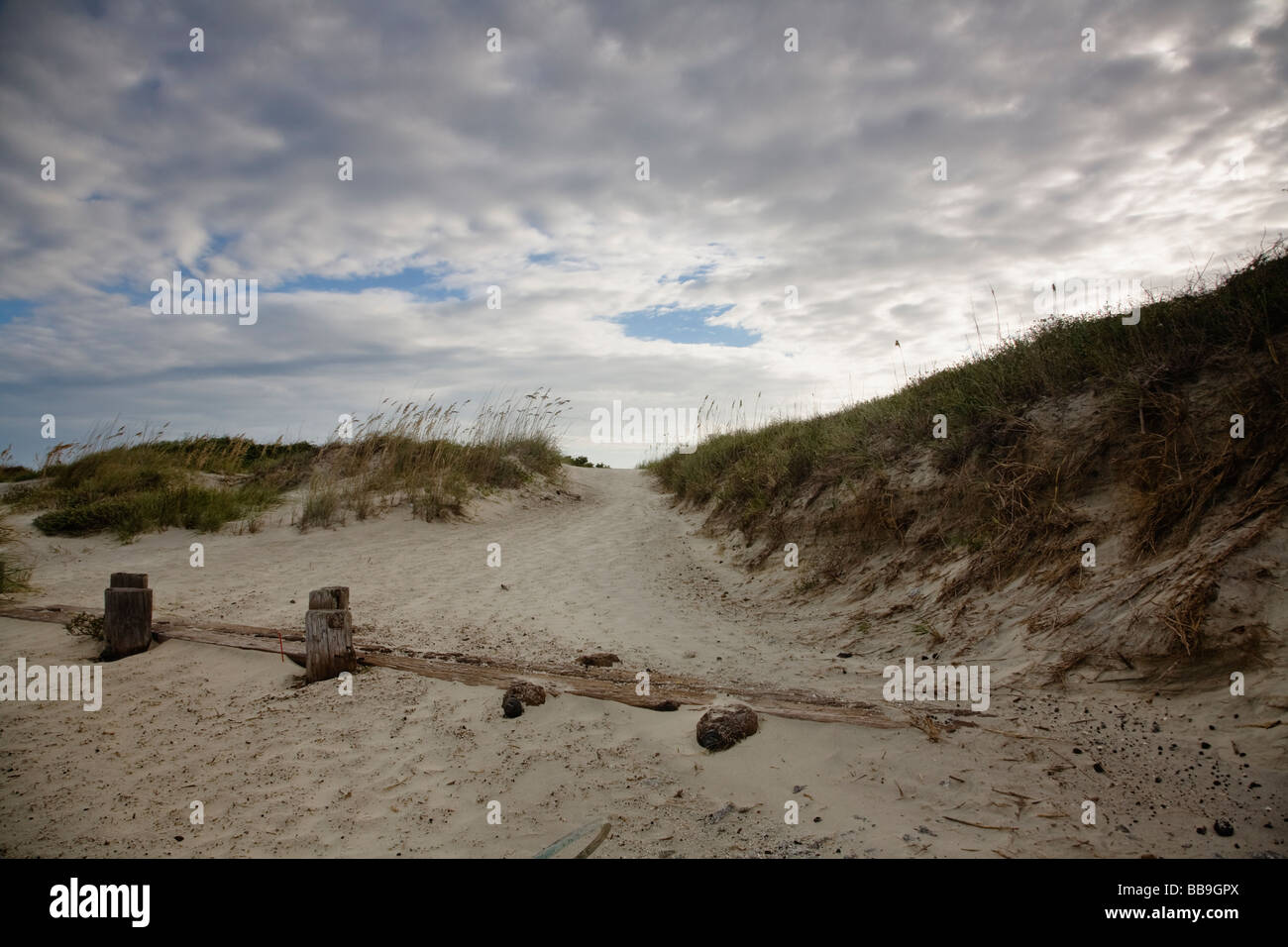 Folly Beach Charleston County en Caroline du Sud USA Banque D'Images