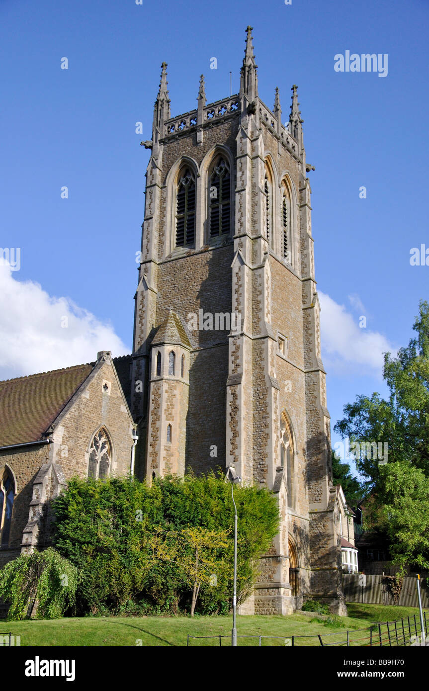 St John the Evangelist, Clareville Road, Caterham, Surrey, Angleterre, Royaume-Uni Banque D'Images