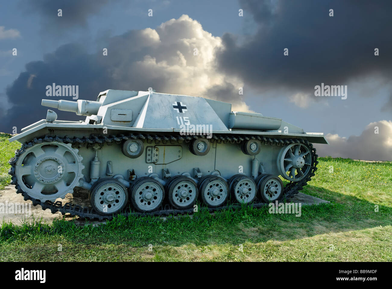 Sturmgeschütz III Ausf un StuG III assault gun Banque D'Images