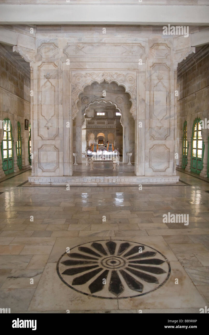 Inde Rajasthan Jodhpur Mehrangarh Fort Banque D'Images