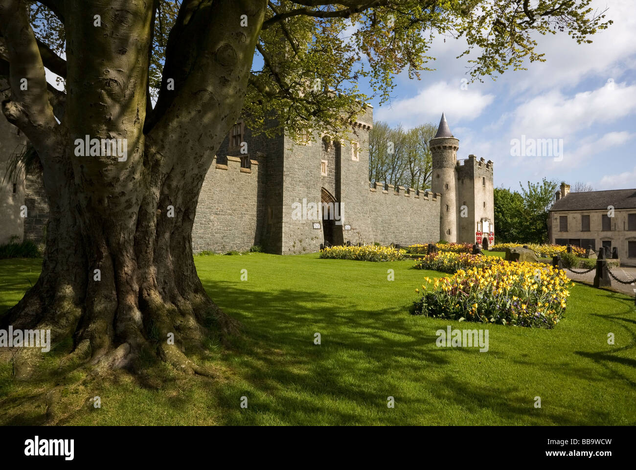 Killyleagh Castle, Killyleagh Castle, Co Down, Irlande Banque D'Images