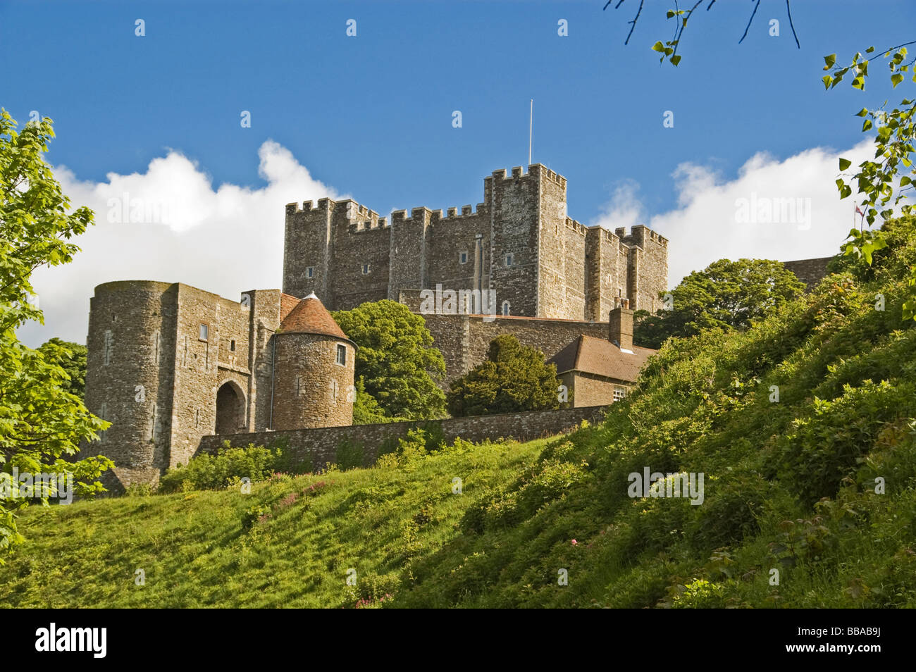 Le château de Douvres, Dover, Kent, Angleterre du Sud, Angleterre, Grande-Bretagne Banque D'Images