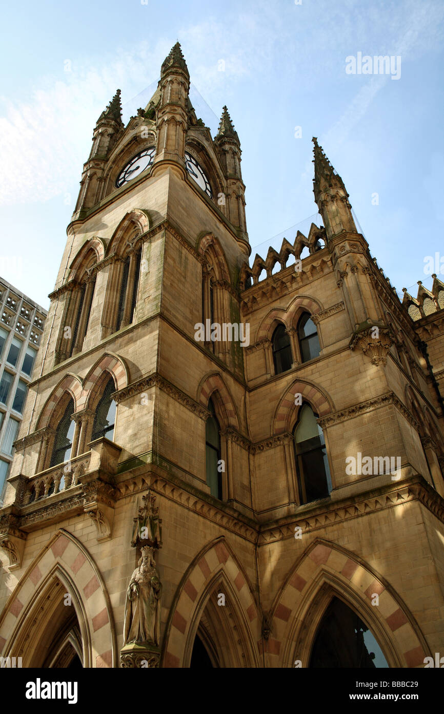 Wool Exchange Bradford Yorkshire ornate résultant de l'architecture textile et de la révolution industrielle Banque D'Images