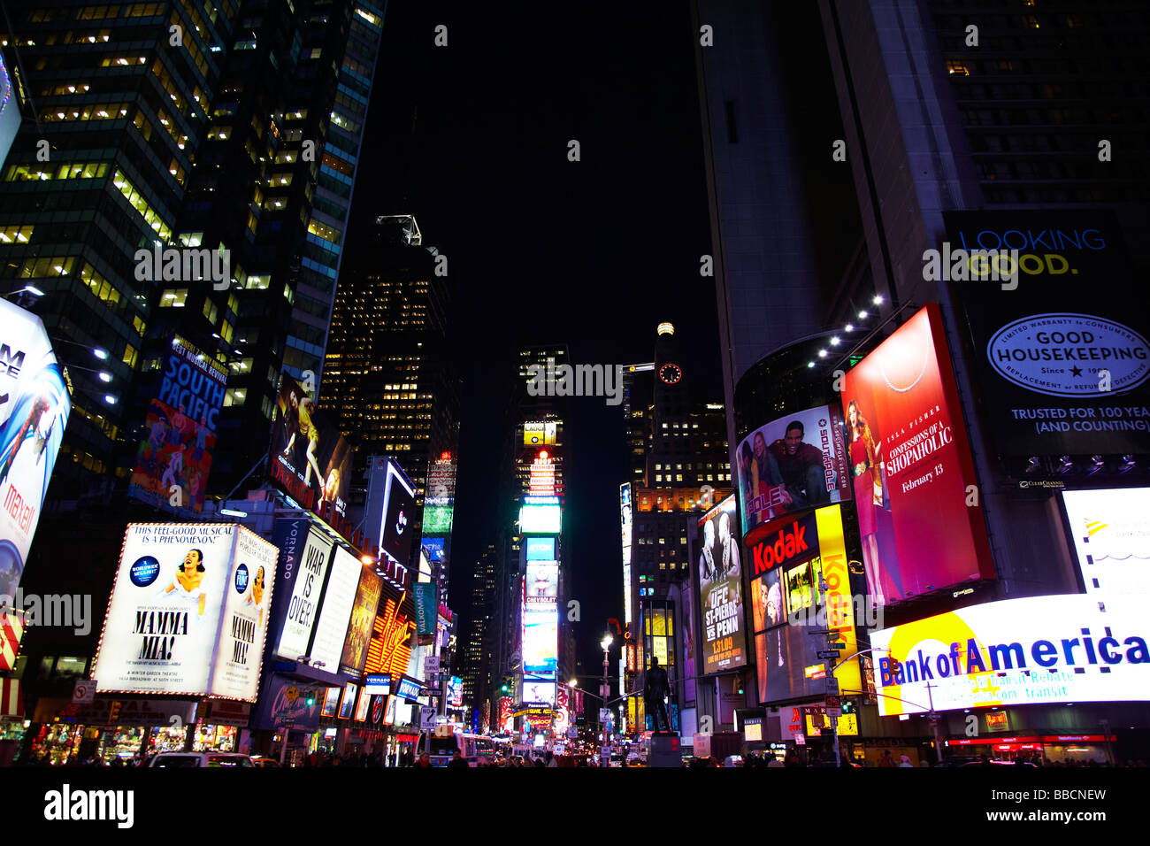 La lumière de Times Square, New York Banque D'Images