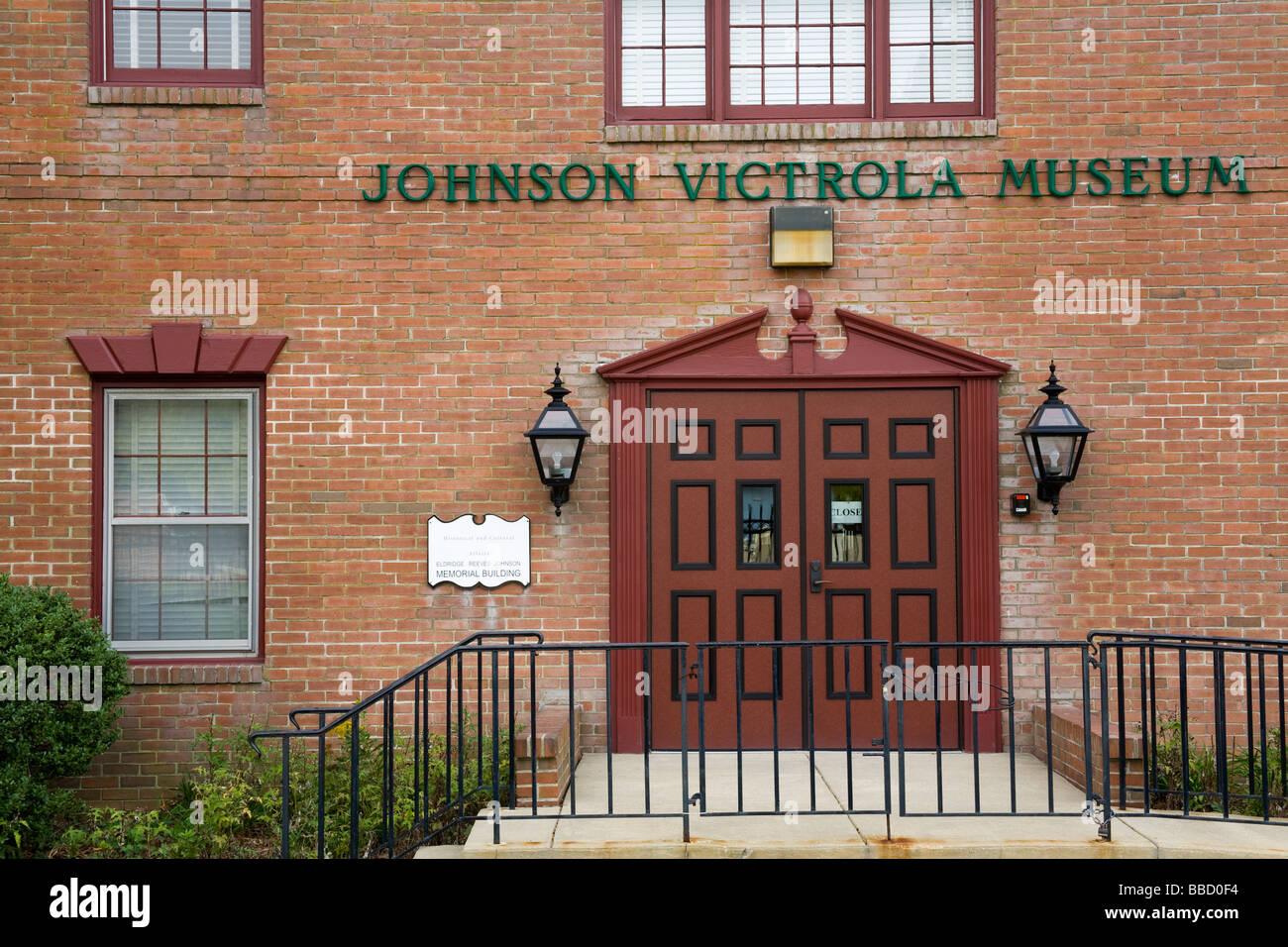 Johnson Victrola Museum à la place du musée de la ville de Dover Delaware State USA Banque D'Images