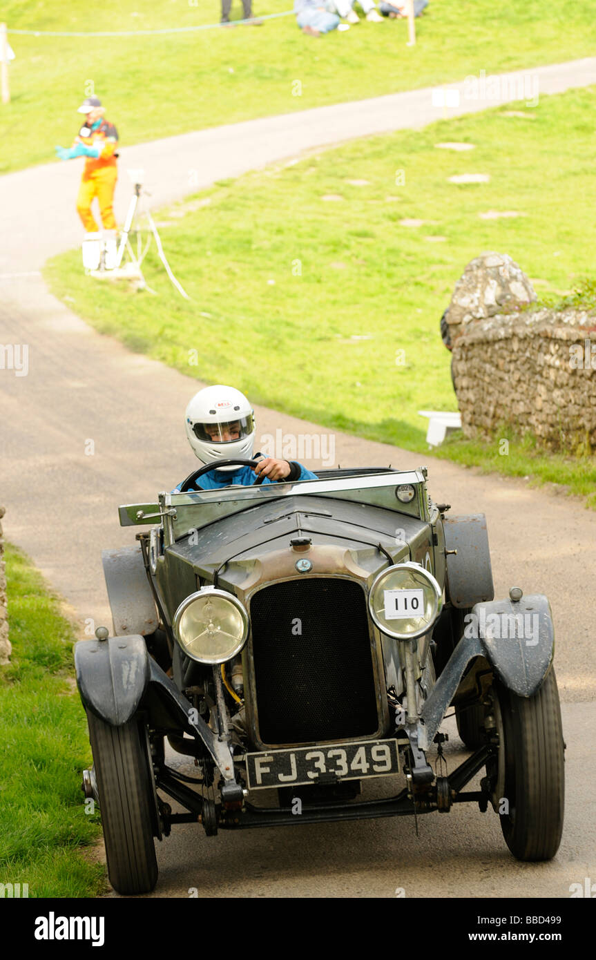 3098 Vauxhall Velox 1924 4500cc Wiscombe spécial Hill Climb 10 Mai 2009 Banque D'Images