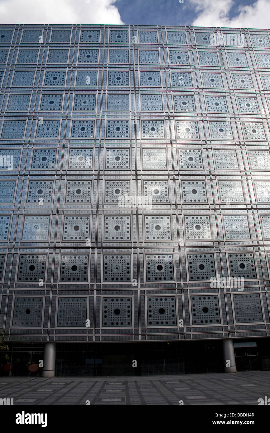 L'Institut du Monde Arabe (IMA) à Paris, France Banque D'Images
