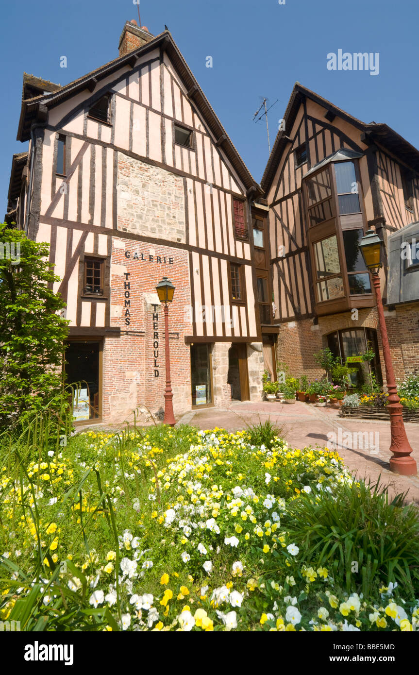 Art Gallery Pont Audemer Normandie France Banque D'Images