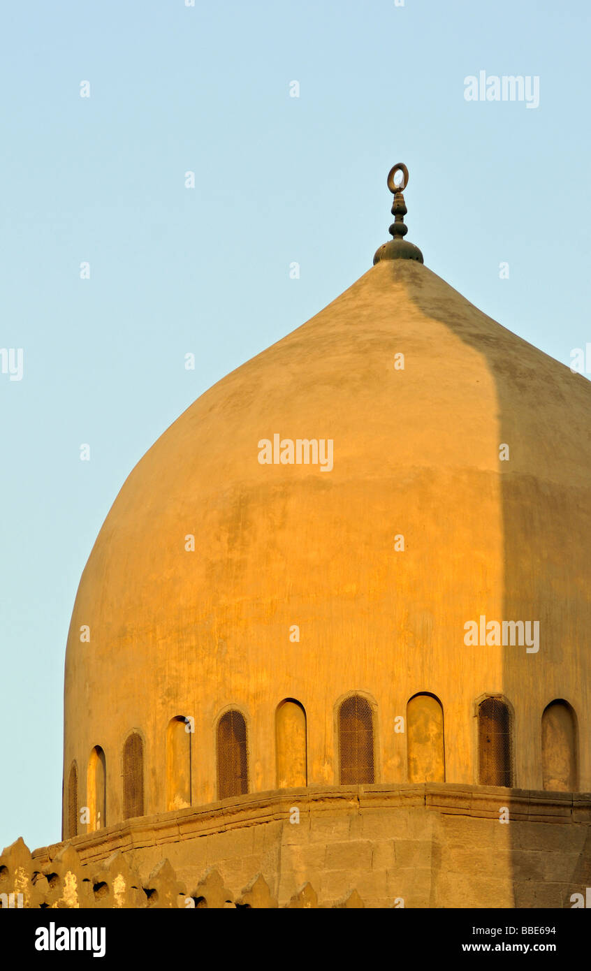 Détail de la Mosquée Bleue Le Caire islamique Égypte Banque D'Images