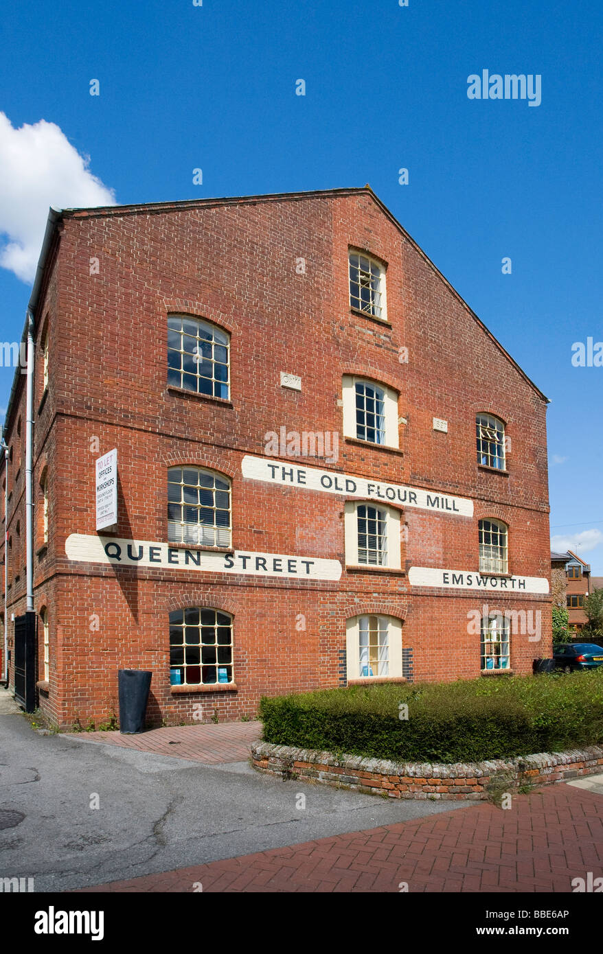 L'ancien moulin à farine, Queen Street, Havant, Hampshire, Royaume-Uni Banque D'Images