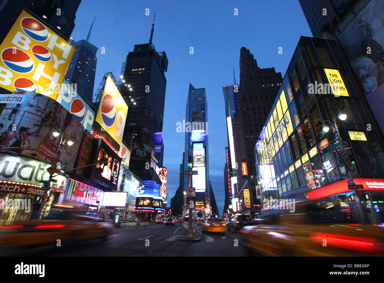 Times Square, Manhattan, Midtown, New York City, États-Unis, États-Unis d'Amérique Banque D'Images