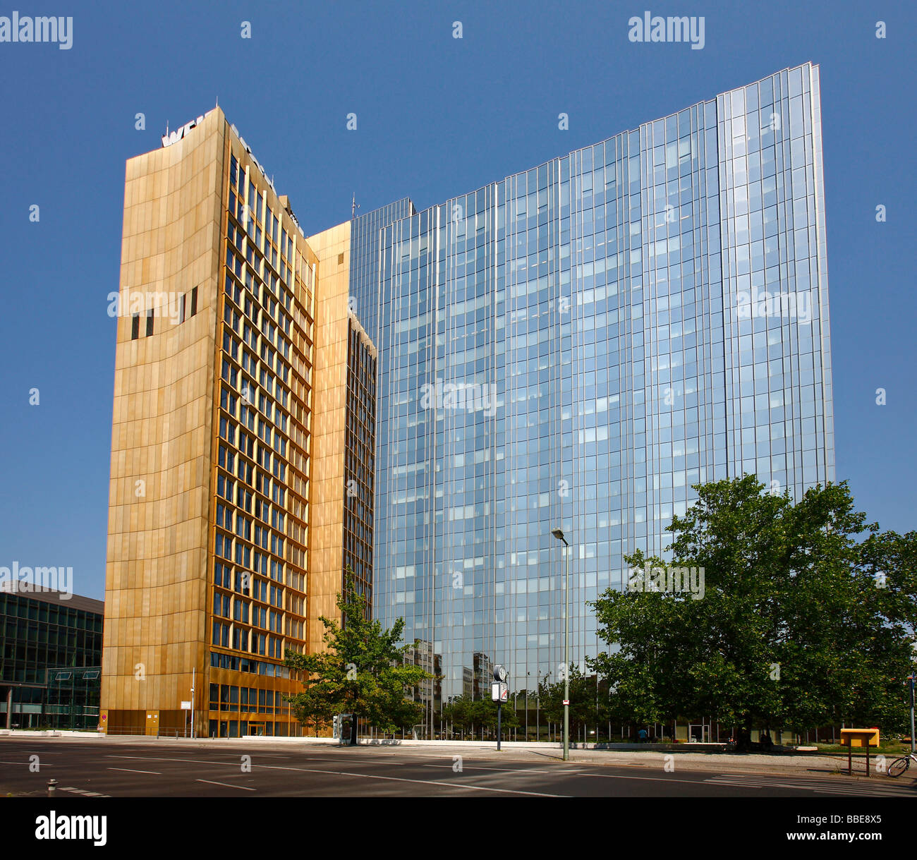 La maison d'édition Axel Springer à Berlin, Germany, Europe Banque D'Images