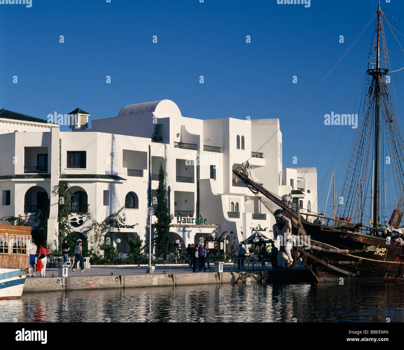 Tunisie Port El Kantaoui Banque D'Images