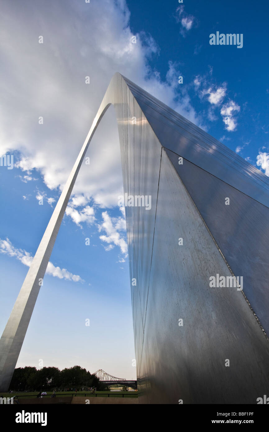 Gateway Arch à St Louis Banque D'Images