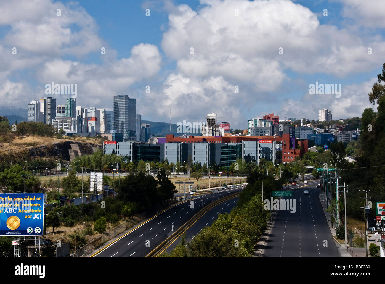 Skyline, Mexico city Banque D'Images