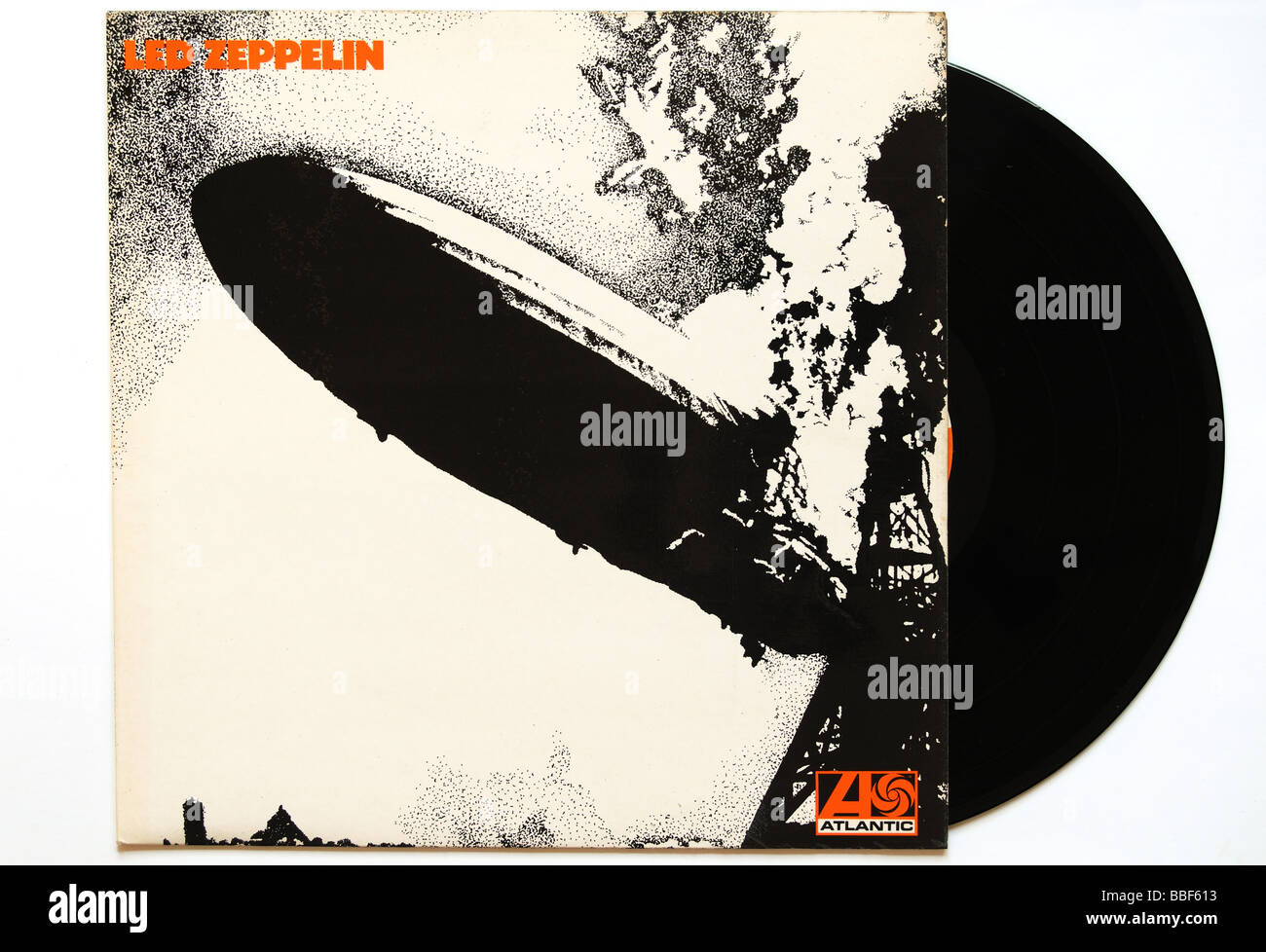Le premier album de Led Zeppelin Banque D'Images