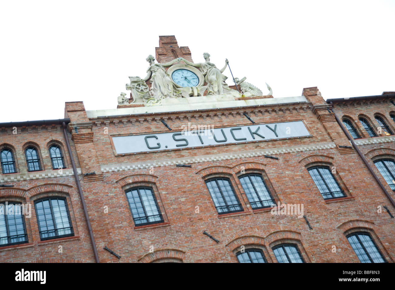 Venise, l'hôtel Molino Stucky Banque D'Images