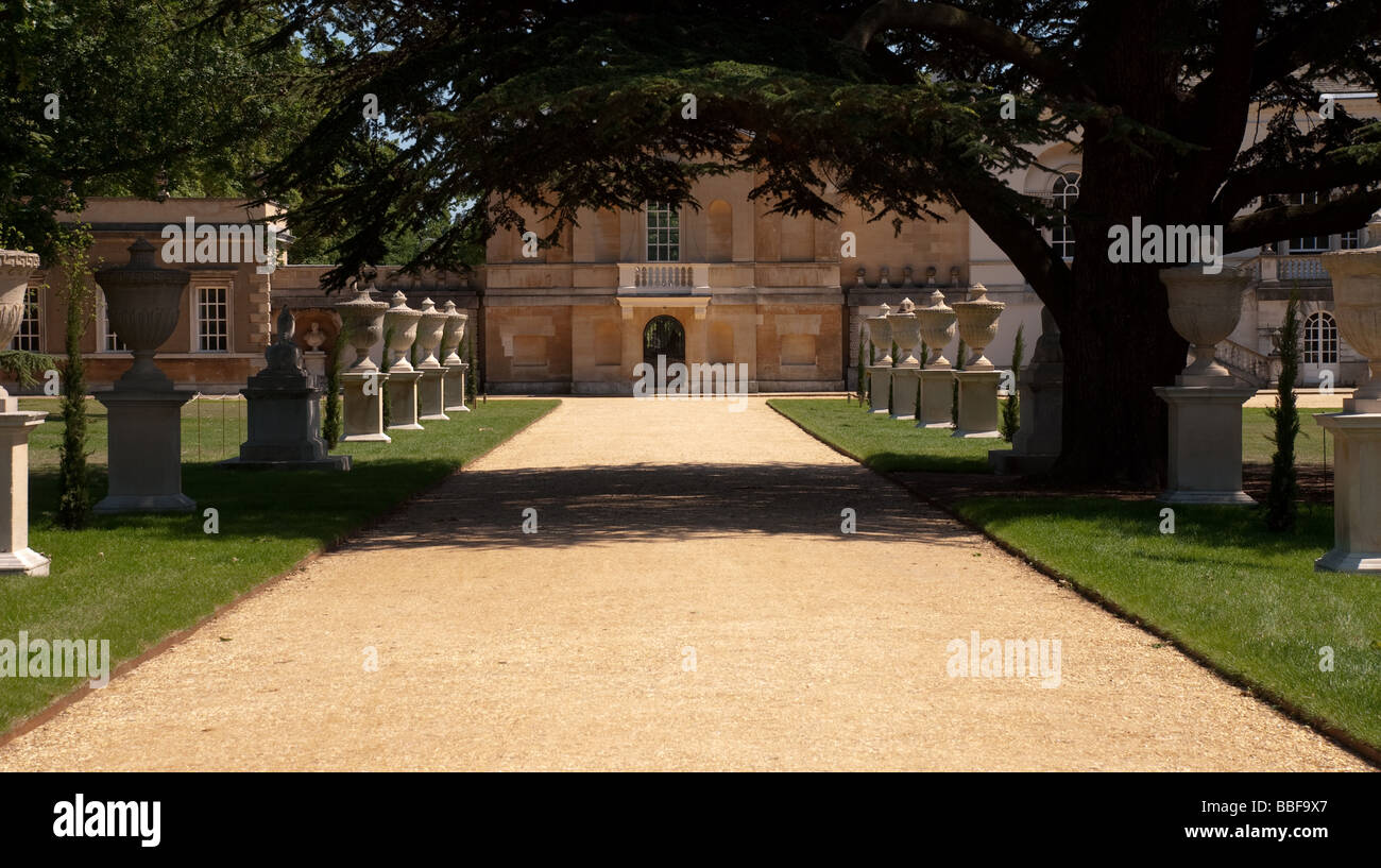 Vue arrière de Chiswick House Banque D'Images