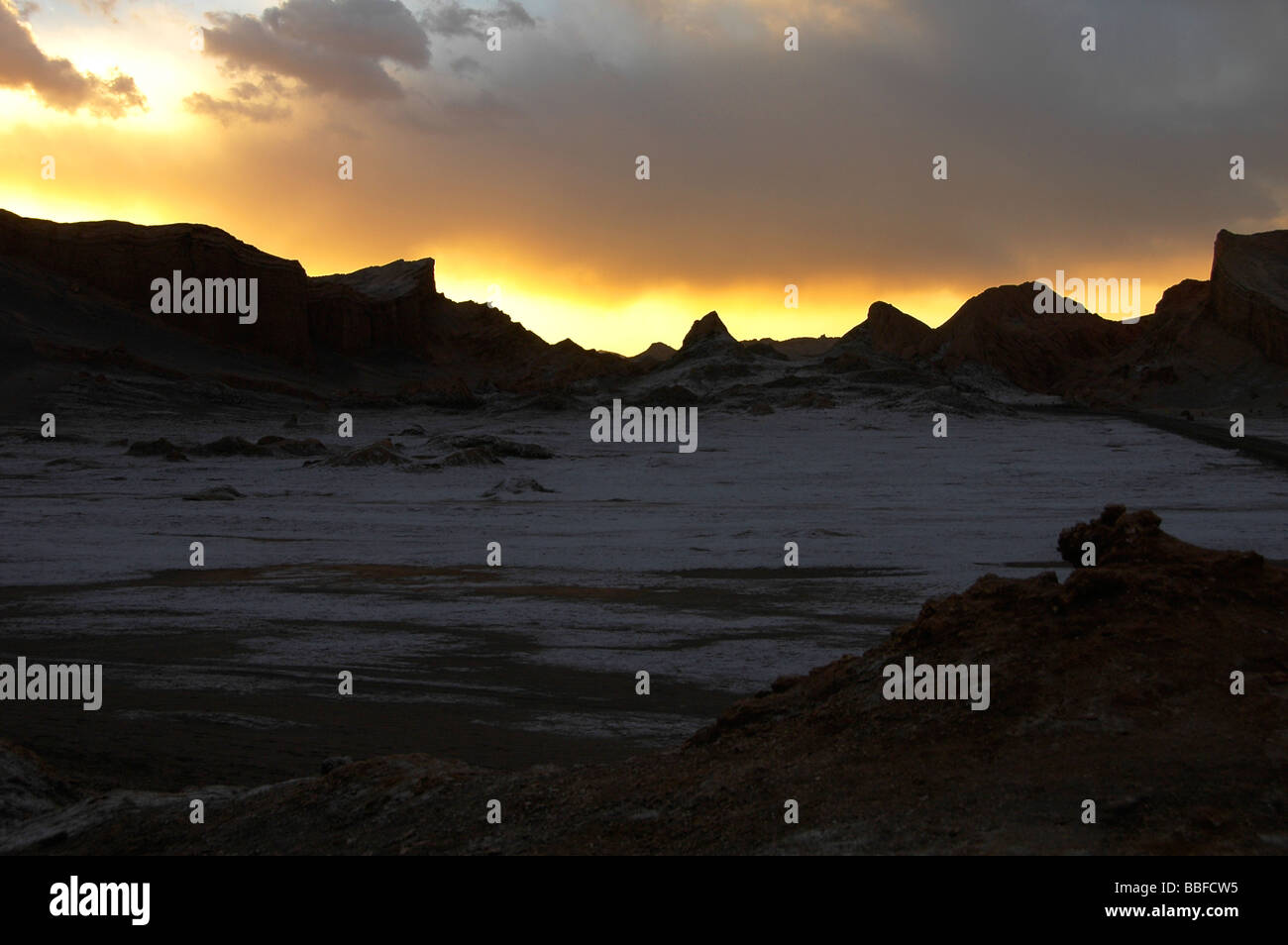 Valle de la Luna, Chili Banque D'Images
