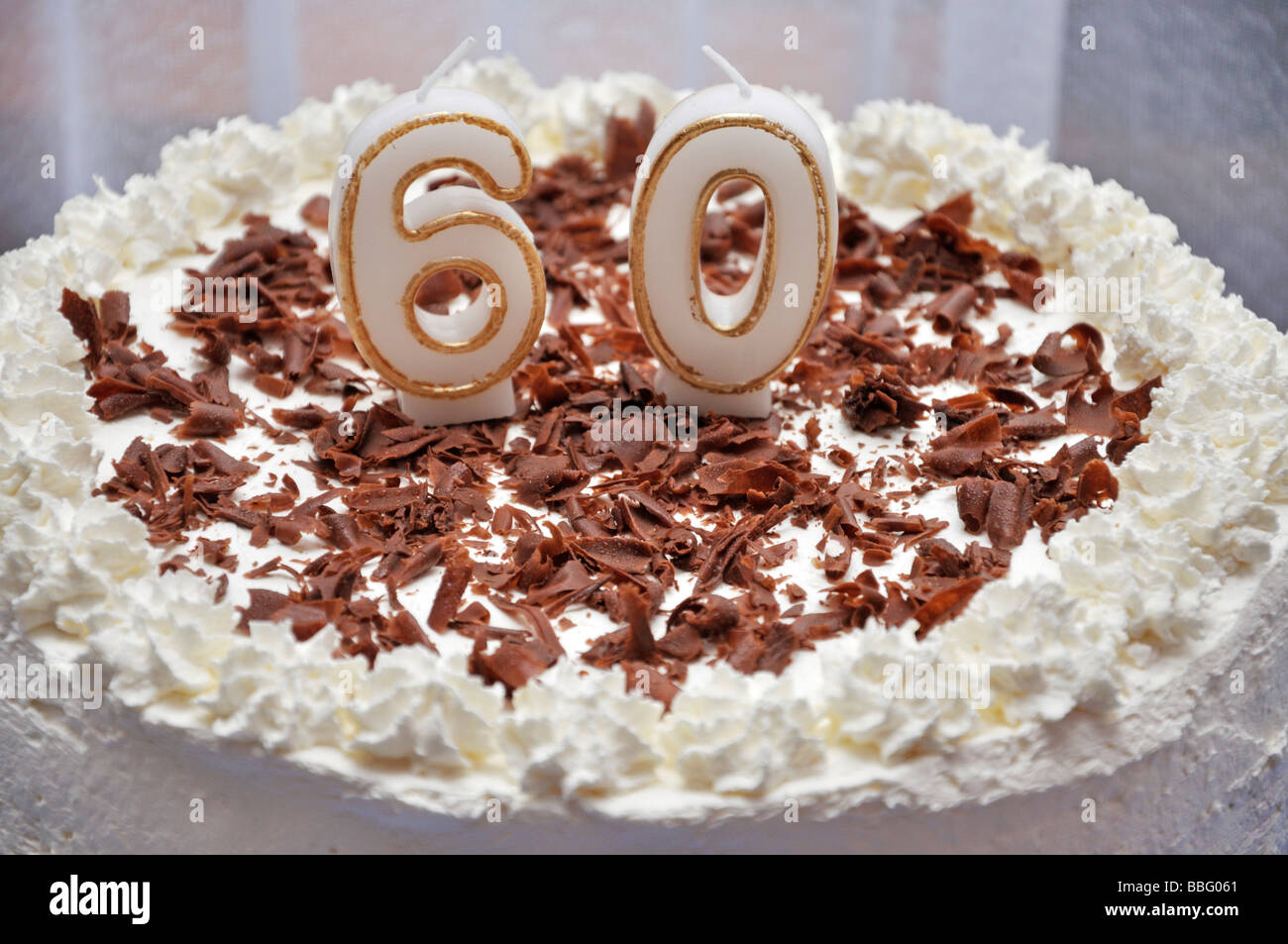 60e anniversaire Banque D'Images