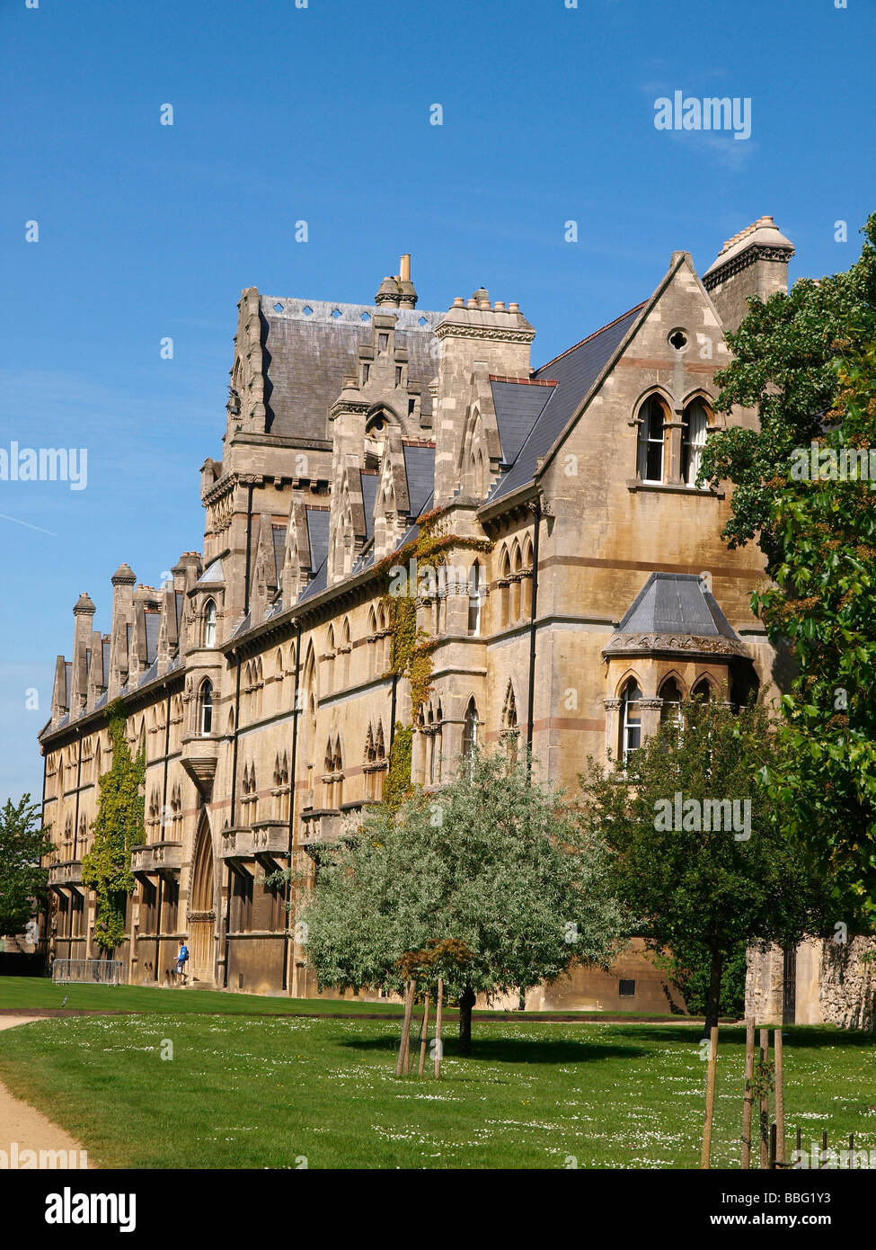 Christ Church College de l'Université Oxford en Angleterre Banque D'Images