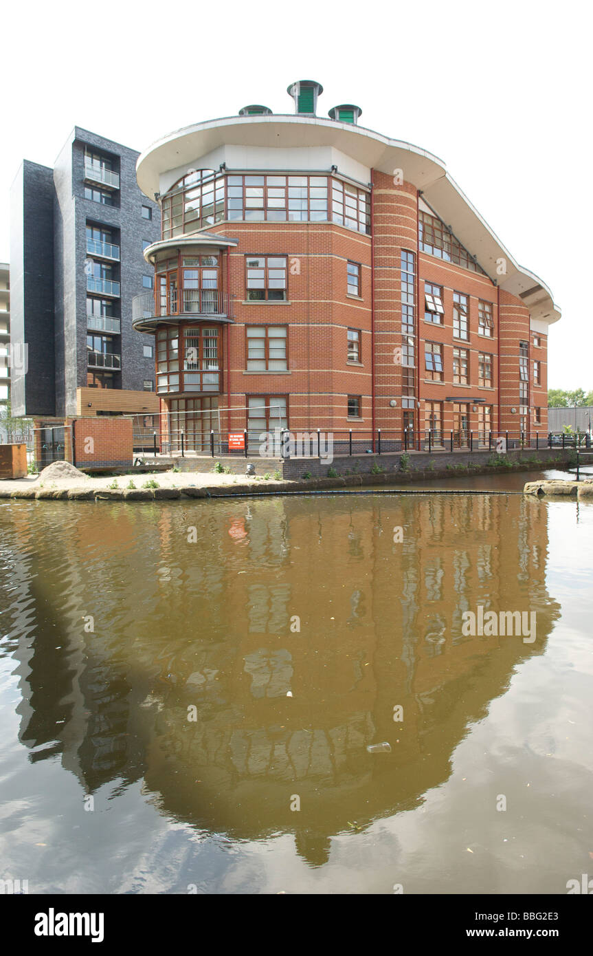 Caslefield bassin du canal manchester Banque D'Images