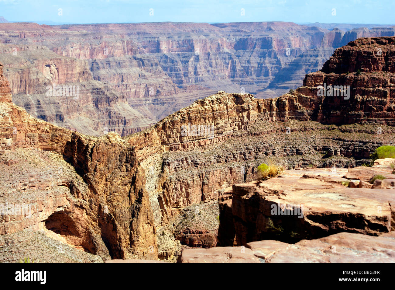 West Rim Grand Canyon Arizona Banque D'Images
