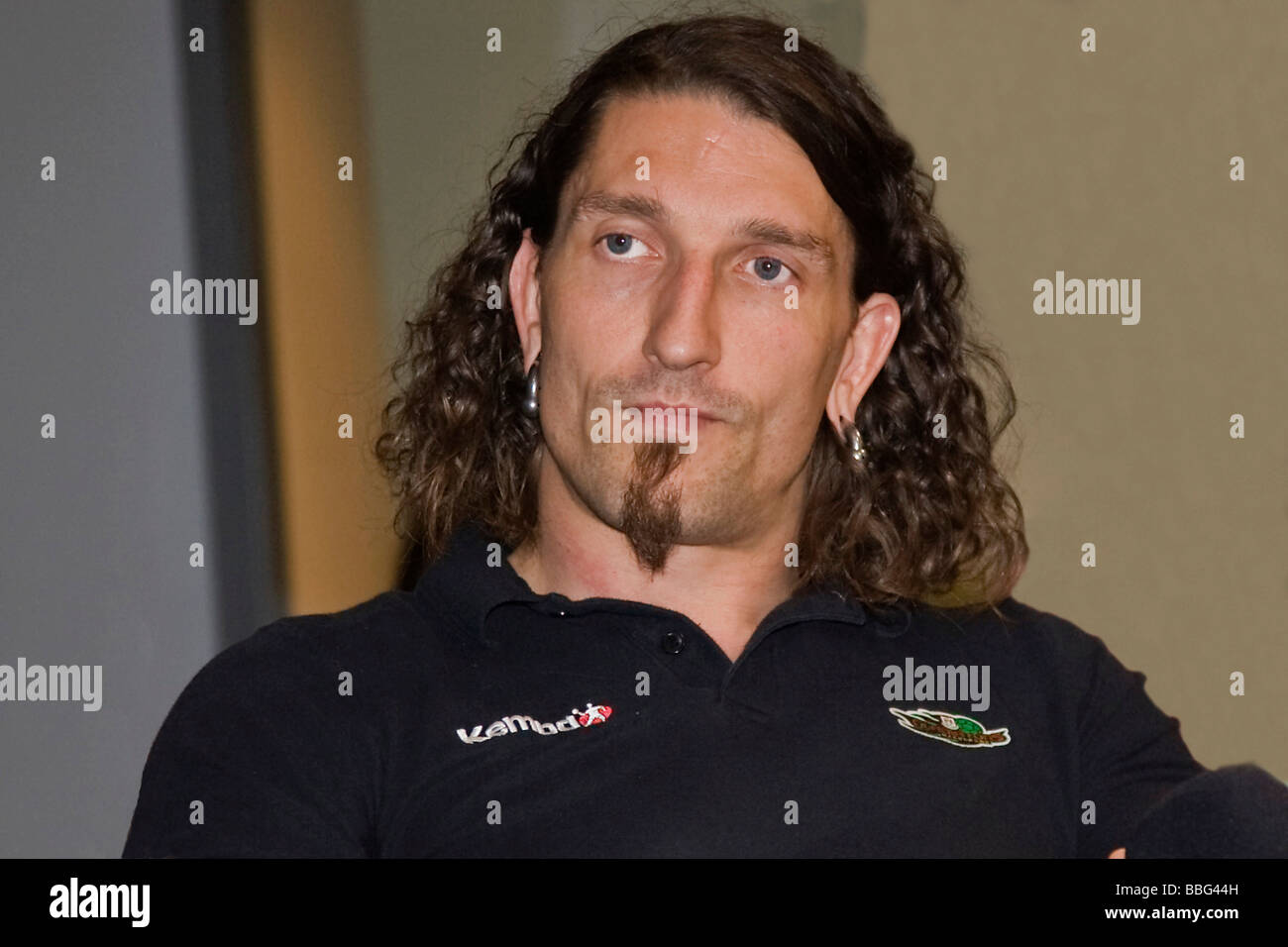 Joueur de handball allemand Stefan Kretzschmer Banque D'Images