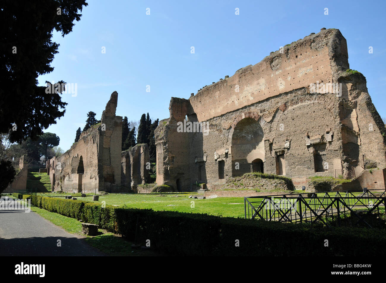 Terme Di Caracalla Thermes De Caracalla Vieille Ville Rome Italie 