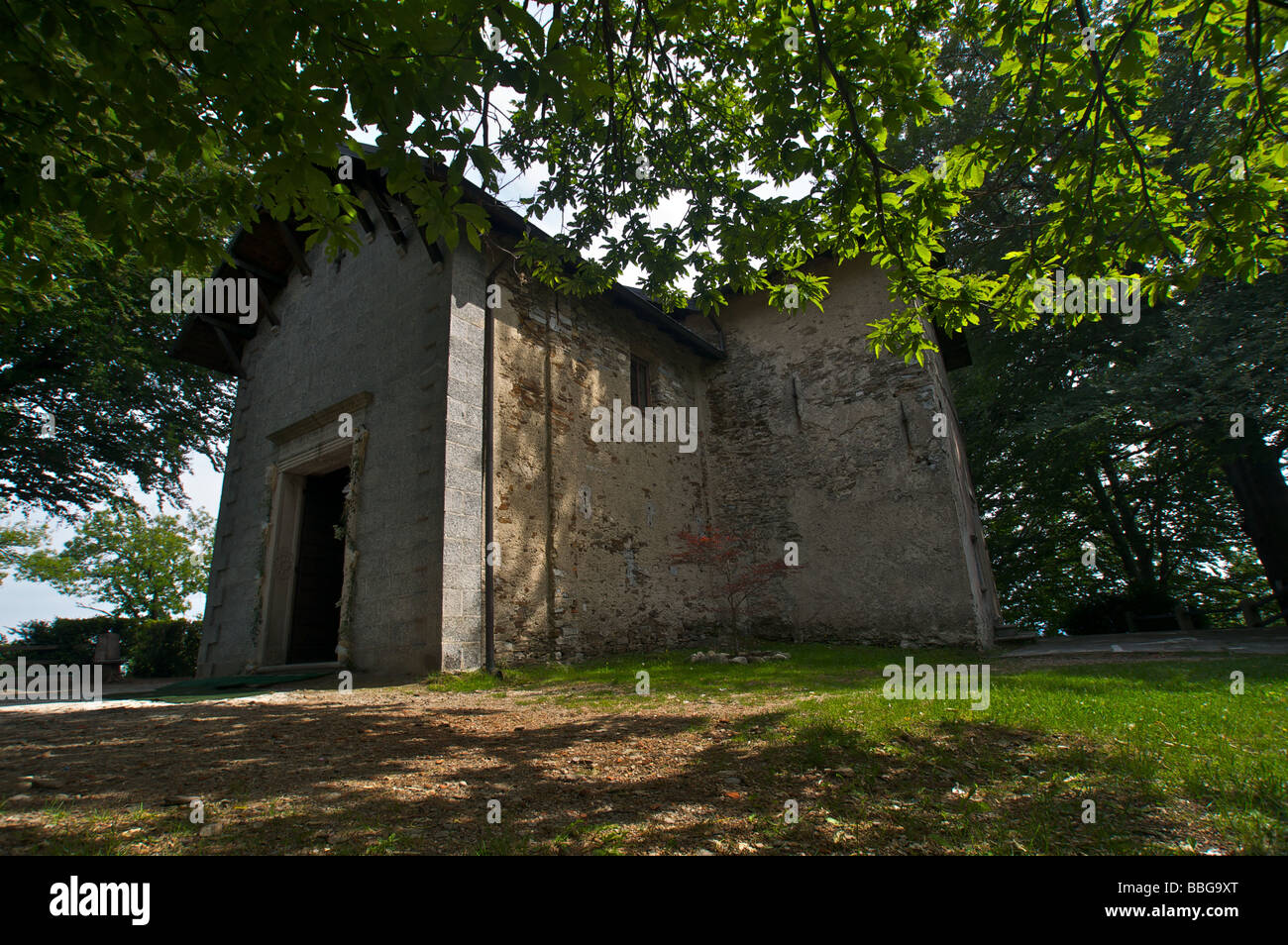 L'Abbaye de San Salvatore Banque D'Images