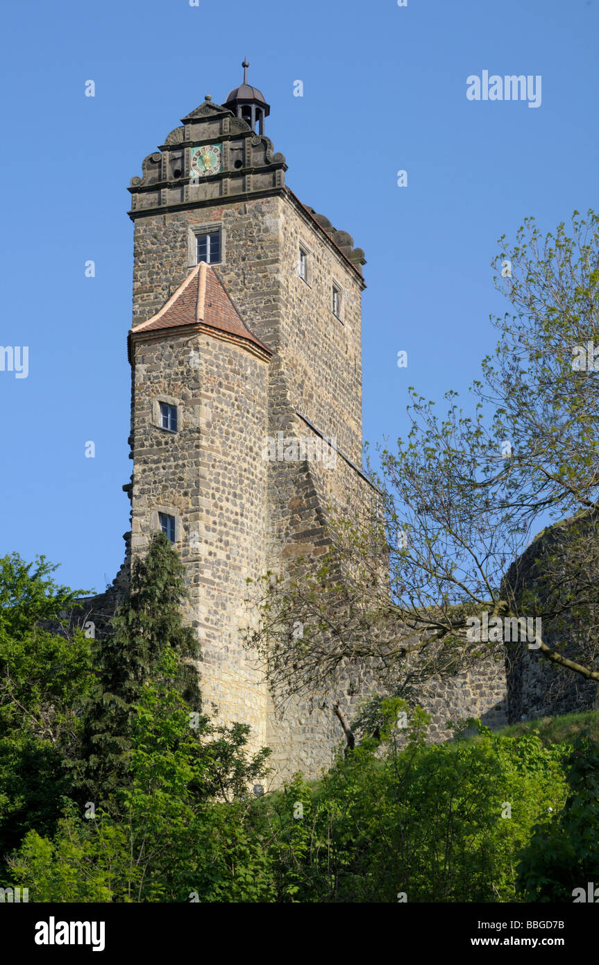 Unter'm Schloss, Dohma, Saxe, Allemagne, Europe Banque D'Images