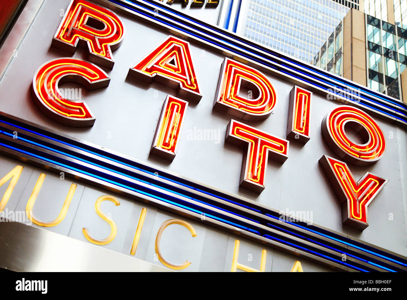 Radio City Music Hall, New York Banque D'Images