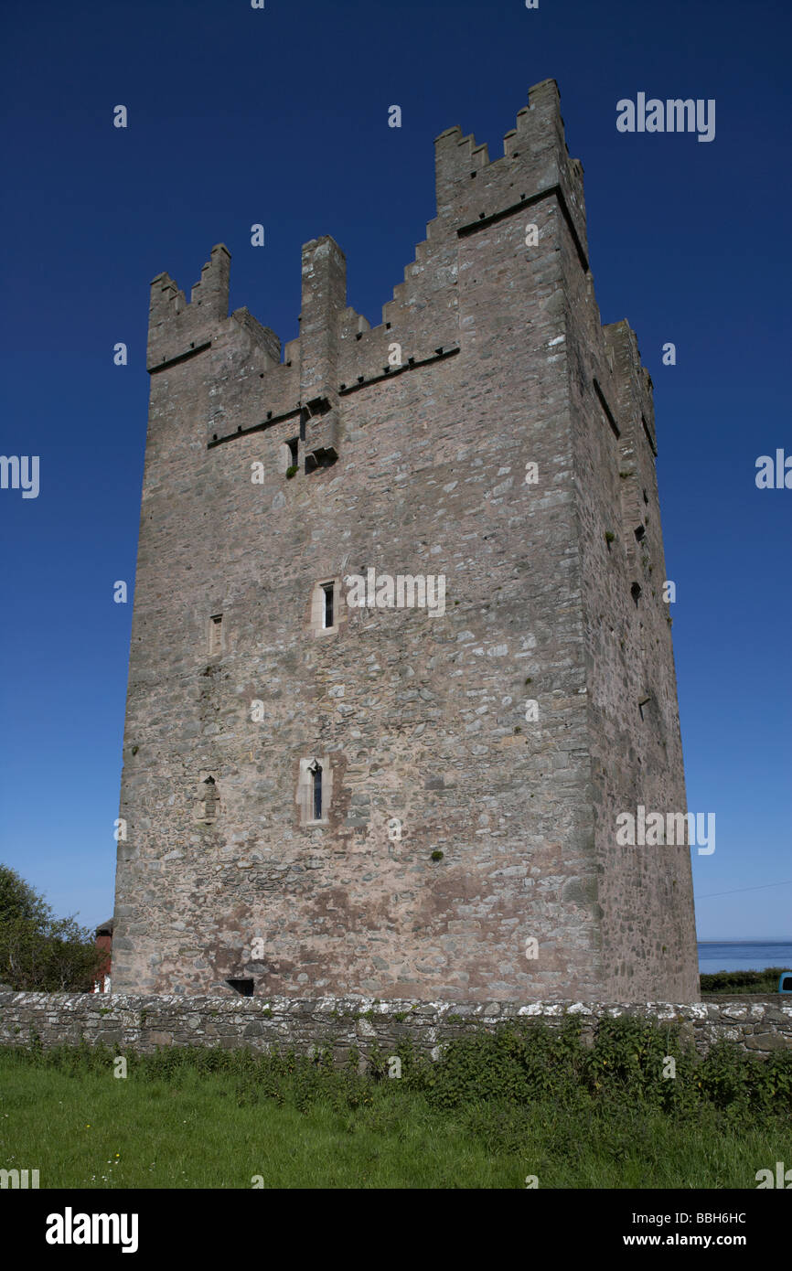 Château Kilclief kilclief Kilclief le comté de Down en Irlande du Nord est une tour chambre château construit par l'évêque de Down John Sely Banque D'Images