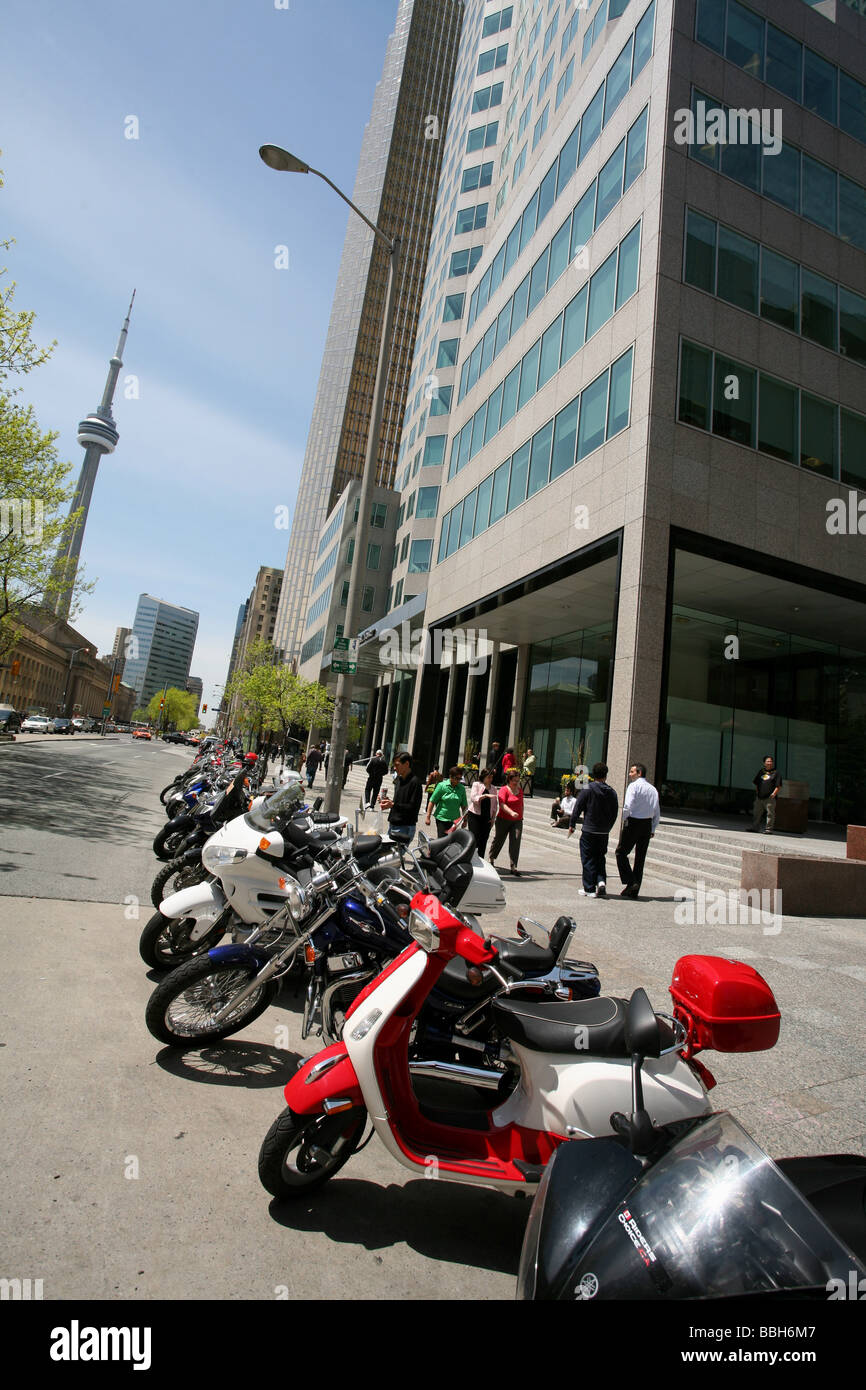 Toronto Financial District Banque D'Images