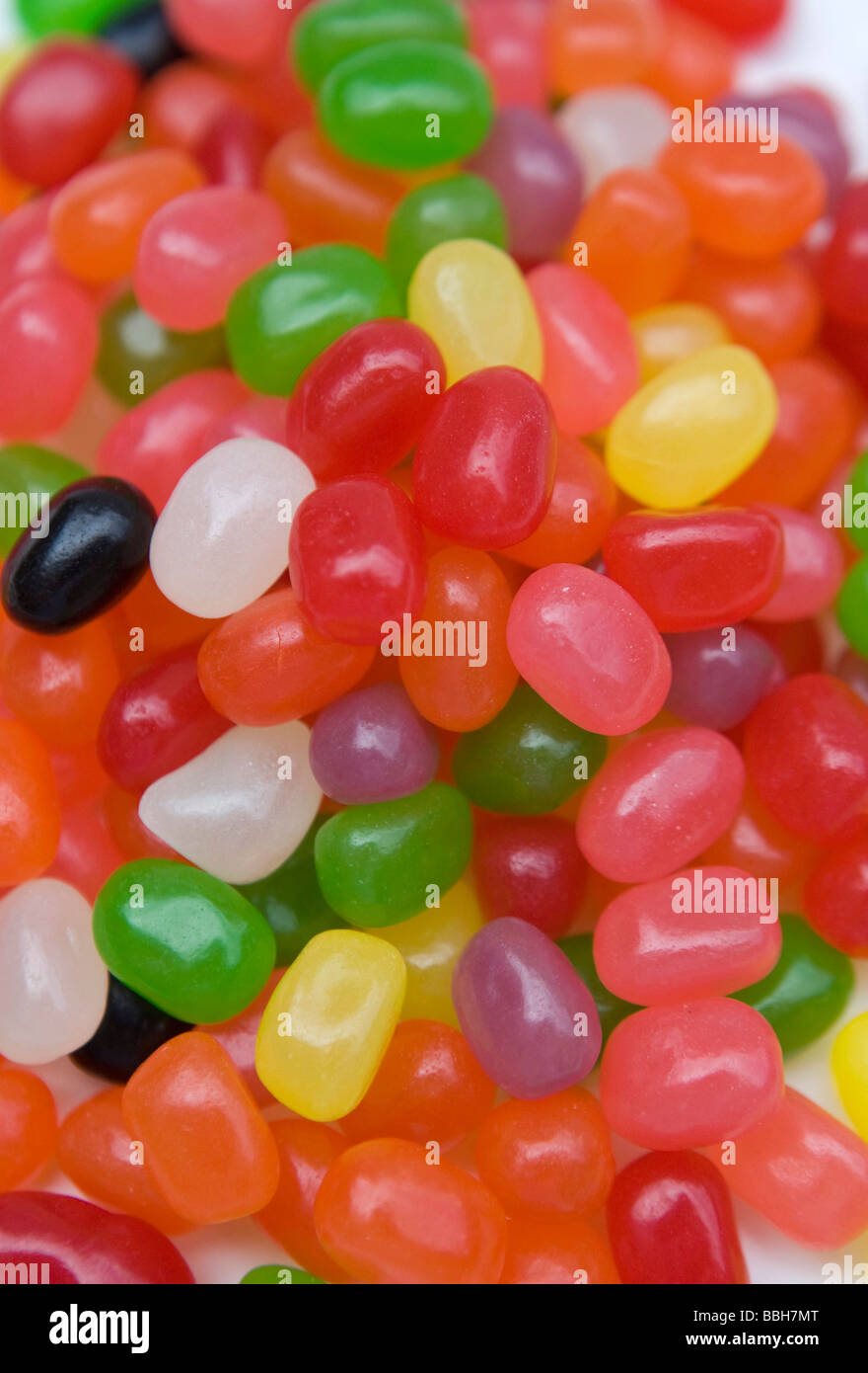 Jelly Beans Candy les ventes aux États-Unis sont restés élevés malgré une augmentation générale du prix des bonbons et le curren Banque D'Images