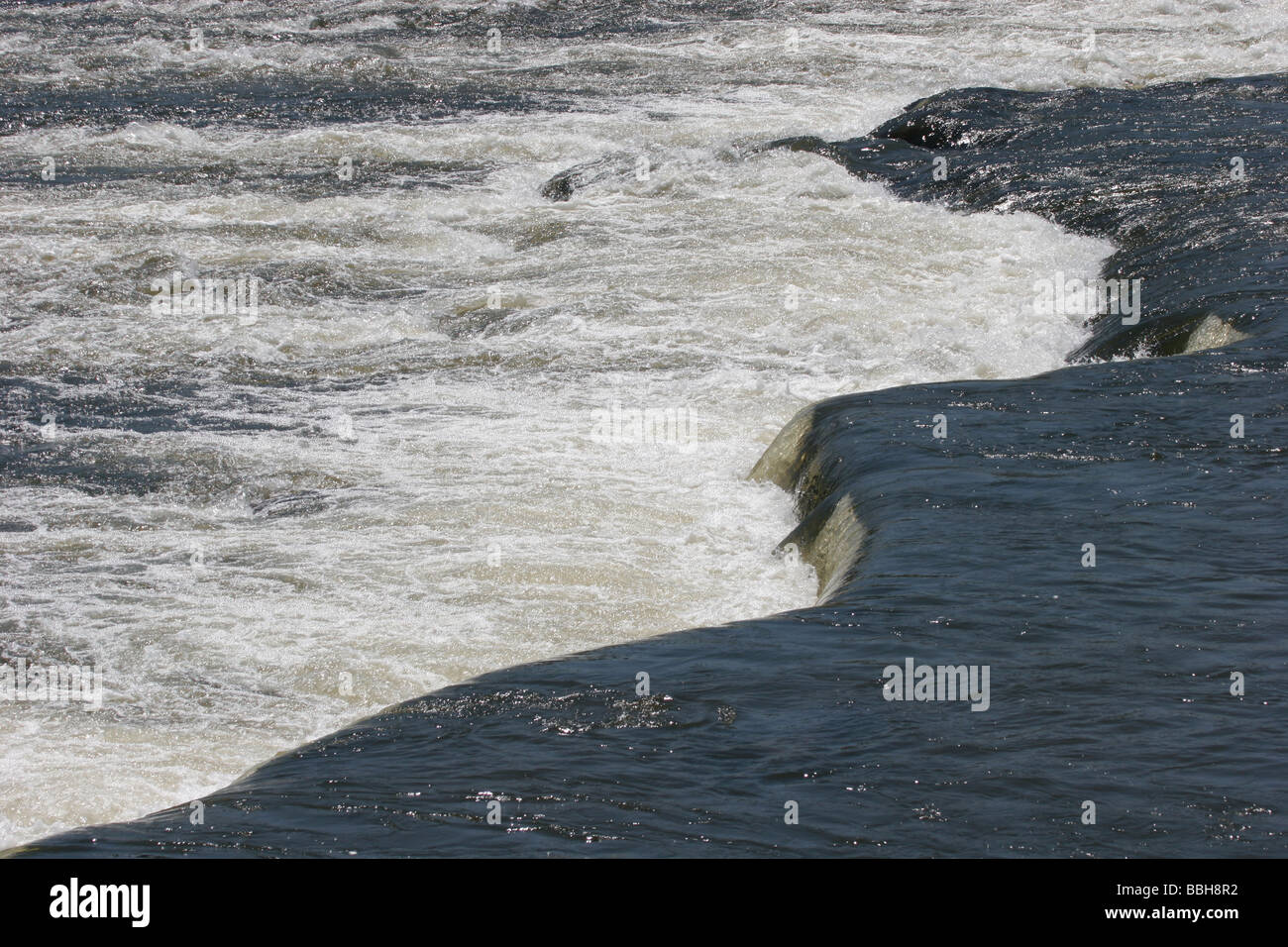 James River rapids , automne , Virginia Richmond en ligne Banque D'Images