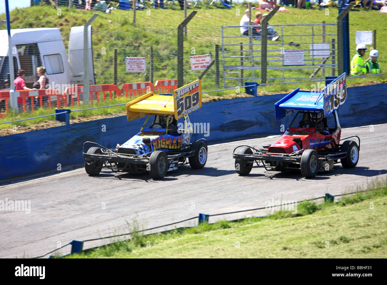 Formule 2 course de stock car Banque D'Images