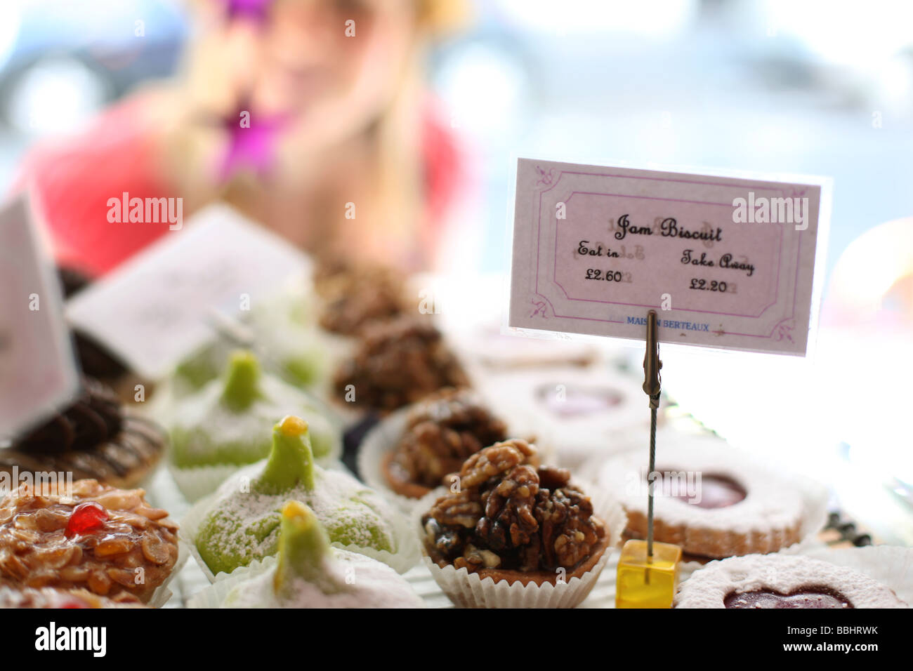 La Maison Bertaux pâtisserie dans rue grecque Soho Londres Angleterre Banque D'Images