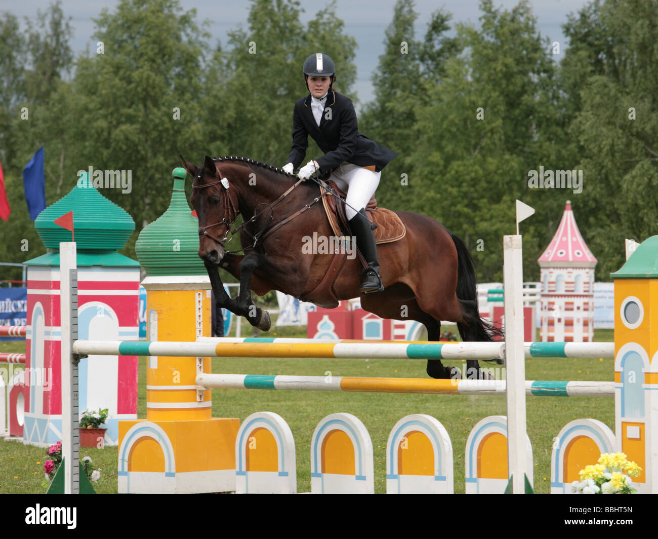 Showlumping Banque D'Images