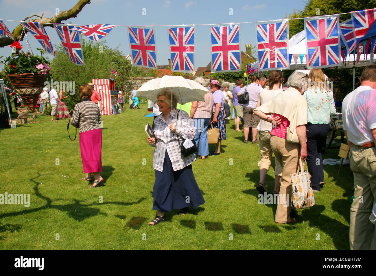 Fête du village anglais Banque D'Images