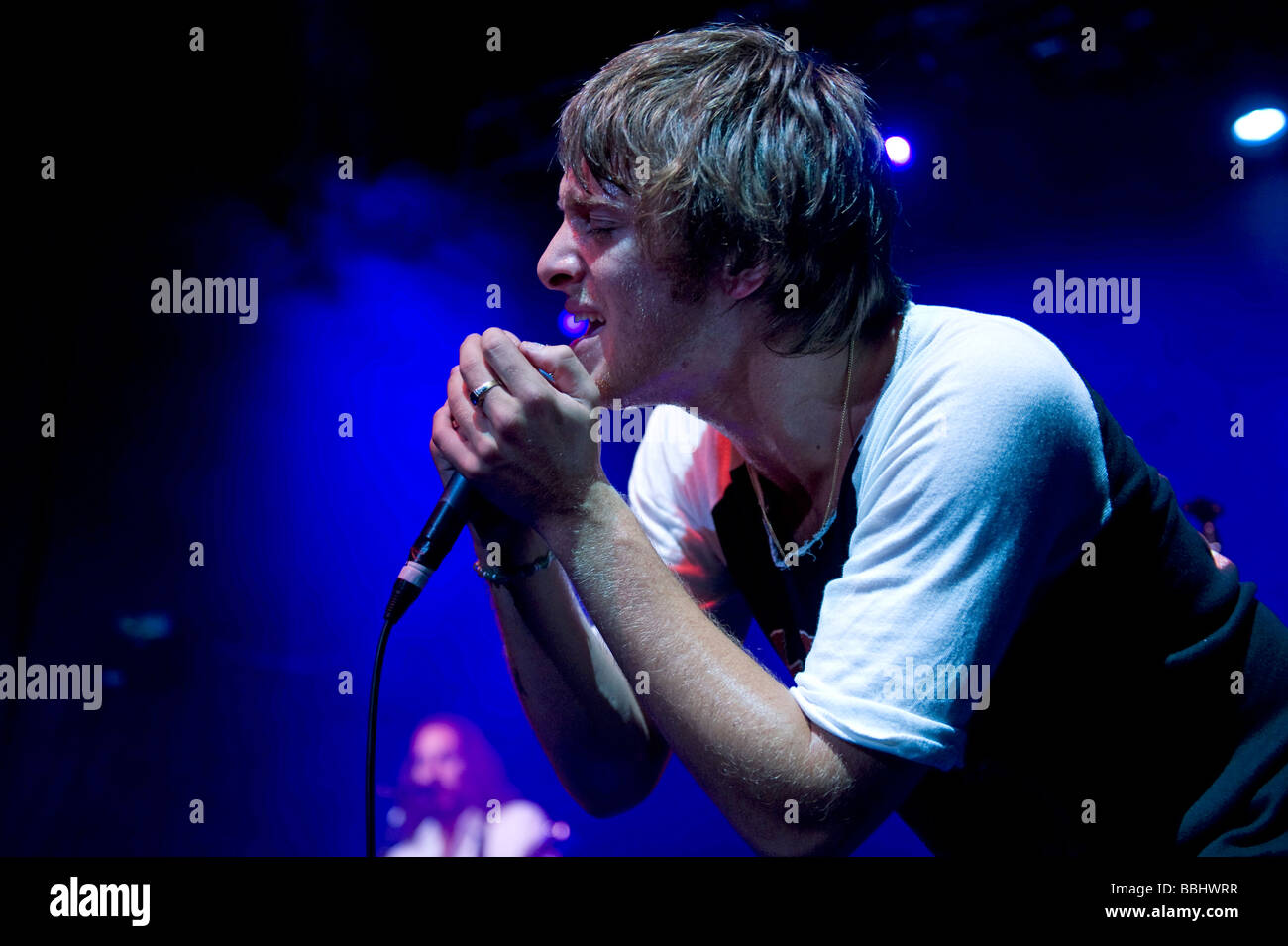 PAOLO NUTINI au Photo House Edinburgh Banque D'Images