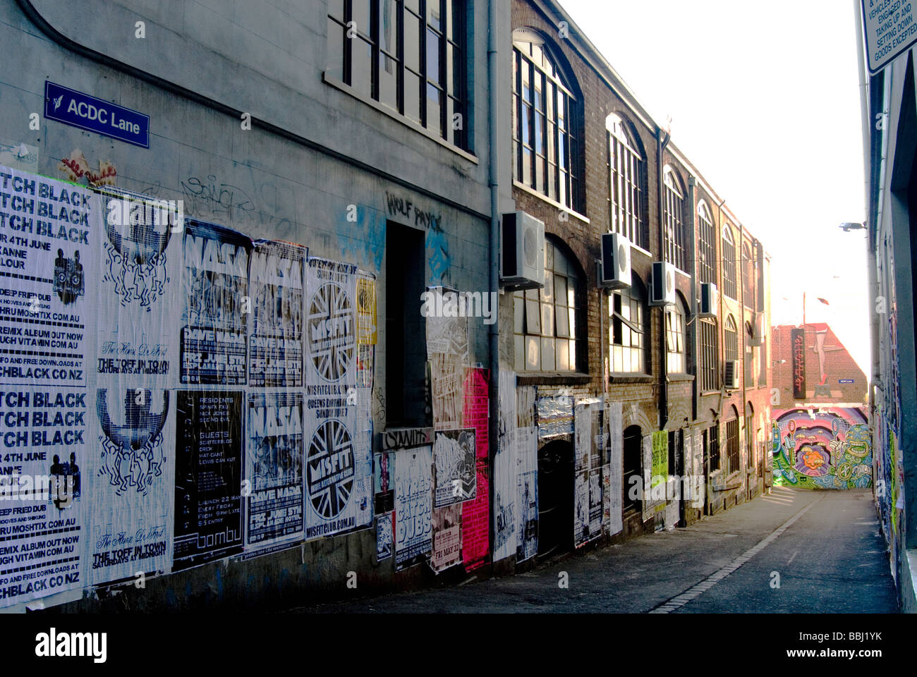 AC/DC Lane, Melbourne, Australie Banque D'Images